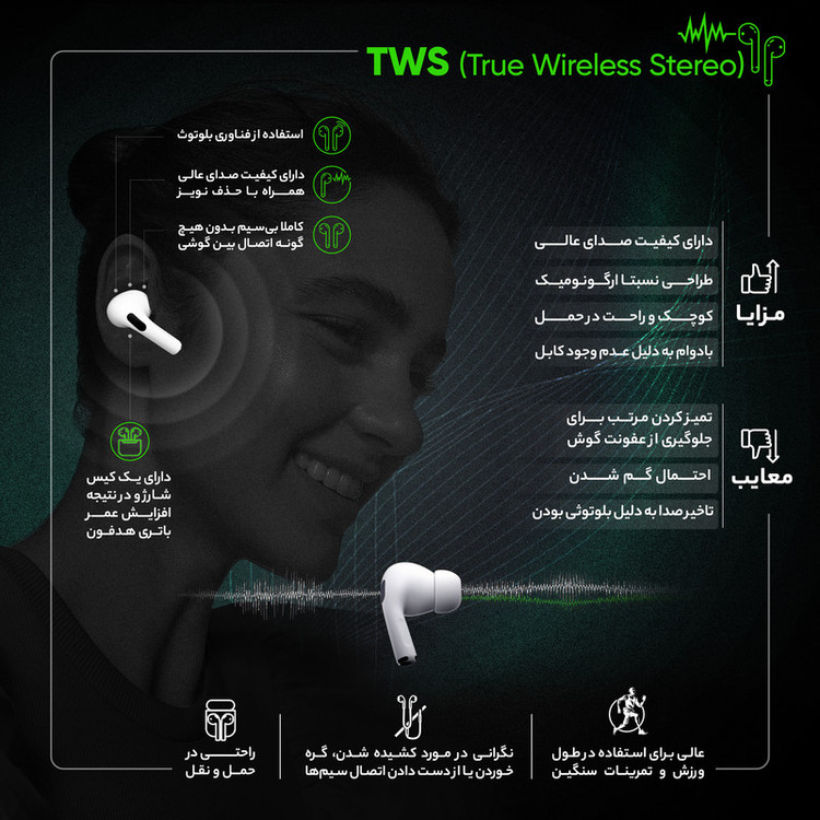 هدفون بلوتوثی مدل M10