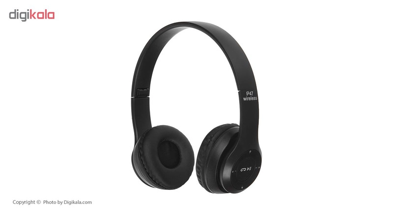 هدفون بی سیم مدل P47 - مشکی