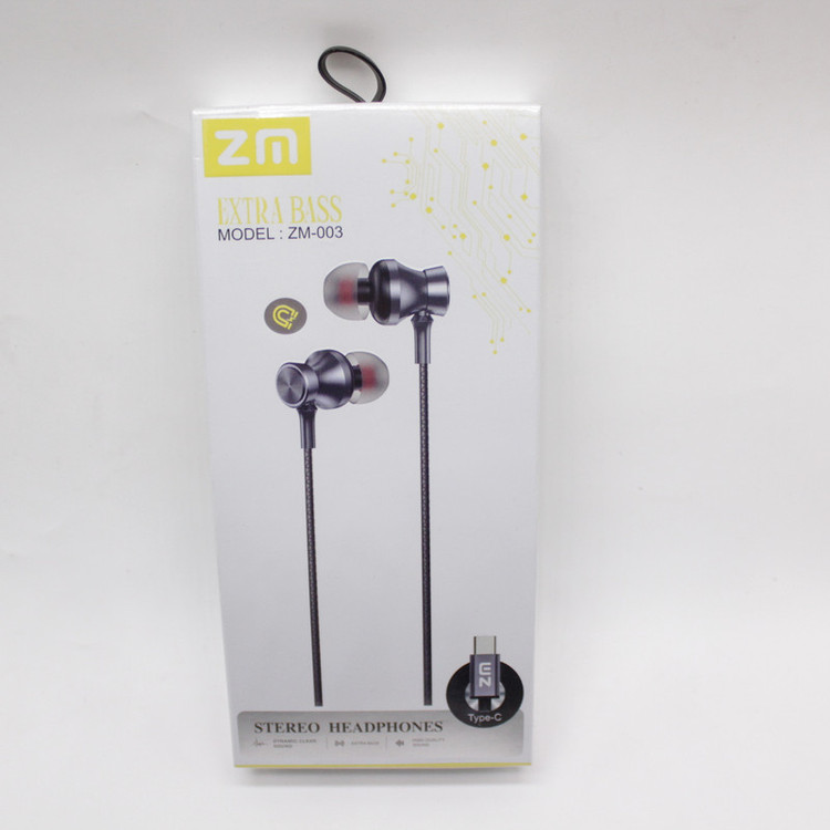 هندزفری زد ام مدل zm-003 type c