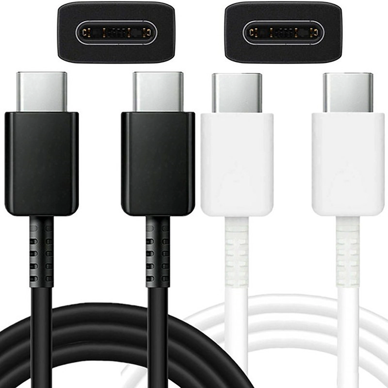 کابل تبدیل USB-C به USB-C سامسونگ مدل 1 متری - 2 آمپر - مشکی