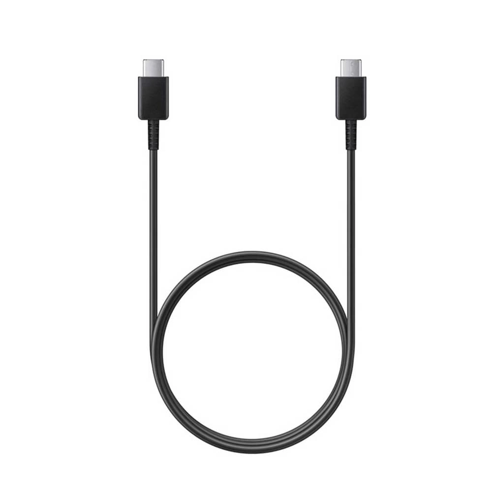 کابل تبدیل USB-C به USB-C سامسونگ مدل 1 متری - 2 آمپر - مشکی