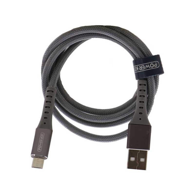 کابل تبدیل USB به USB-micro پاور کیت مدل طول 1 متر