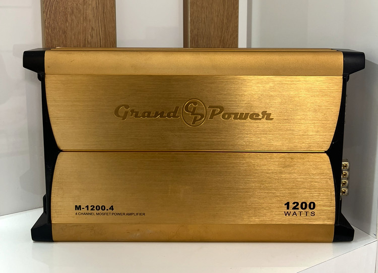 آمپیلی فایر گرند پاور ۴ کانال مدل Grand Power M-1200.4 (اورجینال) کالا دست دوم